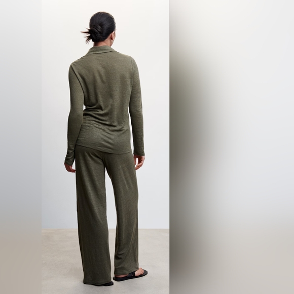 MANGO Linen knit Co-Ord - Picture 5 of 7